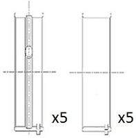 FAI AutoParts BM1047STD Kurbelwellenlager