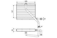 VALEO 811580 Wärmetauscher, Innenraumheizung