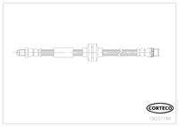 CORTECO 19037186 Bremsschlauch