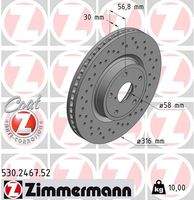 ZIMMERMANN 530246752 Bremsscheibe