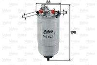 VALEO 587502 Kraftstofffilter