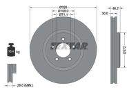 TEXTAR 92173505 Bremsscheibe