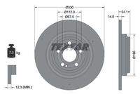 TEXTAR 92306905 Bremsscheibe