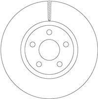 TRW DF6810S Bremsscheibe