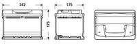EXIDE EB602 Starterbatterie