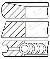 GOETZE ENGINE 0842240000 Kolbenringsatz