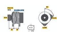 BOSCH 0986045310 Generator