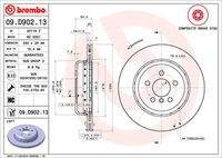 BREMBO 09D90213 Bremsscheibe