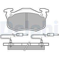 DELPHI LP491 Bremsbelagsatz, Scheibenbremse