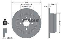 TEXTAR 92057000 Bremsscheibe