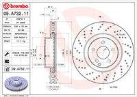 BREMBO 09A73211 Bremsscheibe