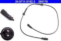 ATE 24071151523 Sensor, Raddrehzahl