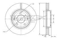 TOMEX Brakes TX7331 Bremsscheibe