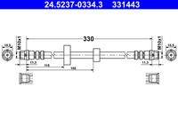 ATE 24523703343 Bremsschlauch