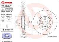 BREMBO 09939911 Bremsscheibe