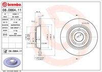 BREMBO 08D86411 Bremsscheibe