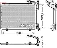 DENSO DCN10054 Kondensator, Klimaanlage