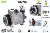 VALEO 814720 Kompressor, Klimaanlage