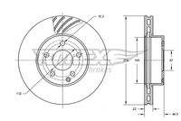 TOMEX Brakes TX7408 Bremsscheibe