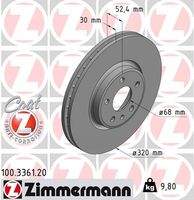 ZIMMERMANN 100336120 Bremsscheibe