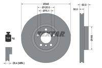 TEXTAR 92160905 Bremsscheibe