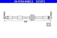 ATE 24510404853 Bremsschlauch