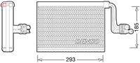 DENSO DEV05002 Verdampfer, Klimaanlage