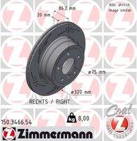 ZIMMERMANN 150346654 Bremsscheibe