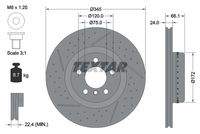TEXTAR 92265225 Bremsscheibe