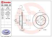 BREMBO 09309520 Bremsscheibe