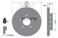 TEXTAR 92174205 Bremsscheibe