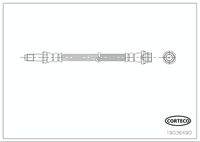 CORTECO 19036490 Bremsschlauch