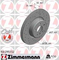 ZIMMERMANN 150295152 Bremsscheibe