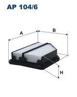 FILTRON AP104/6 Luftfilter