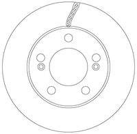 TRW DF6888 Bremsscheibe