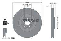 TEXTAR 92308905 Bremsscheibe