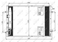 NRF 35515 Kondensator, Klimaanlage