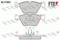 FTE BL1738A2 Bremsbelagsatz, Scheibenbremse