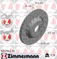 ZIMMERMANN 150294270 Bremsscheibe