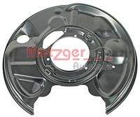 METZGER 6115033 Spritzblech, Bremsscheibe