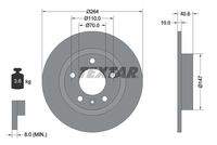 TEXTAR 92186403 Bremsscheibe