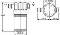 MAHLE AD36000S Trockner, Klimaanlage