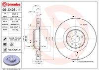 BREMBO 09C42611 Bremsscheibe