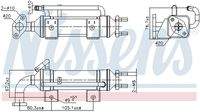 NISSENS 989435 Kühler, Abgasrückführung