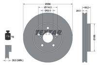 TEXTAR 92135800 Bremsscheibe