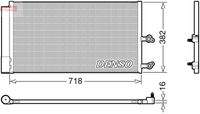 DENSO DCN33014 Kondensator, Klimaanlage