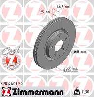 ZIMMERMANN 370440820 Bremsscheibe