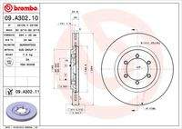 BREMBO 09A30211 Bremsscheibe