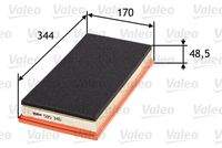 VALEO 585346 Luftfilter