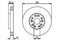 BOSCH 0986479429 Bremsscheibe